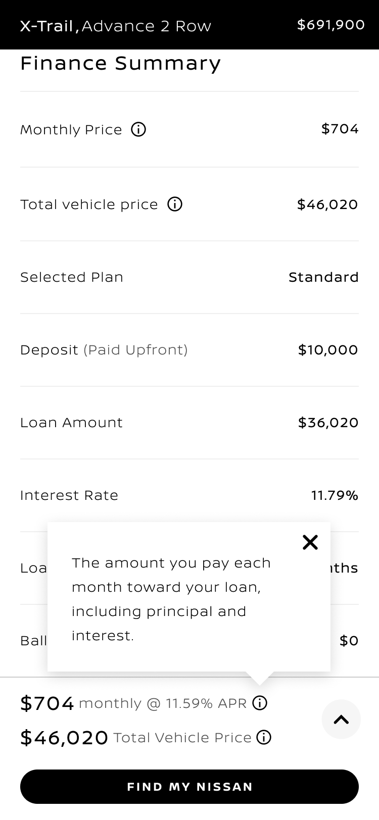 Contextual explanation attached to the repayment figure